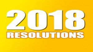 2018 Resolutions.